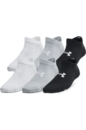 Under Armour Youth Essential No Show Socks 6 PackM