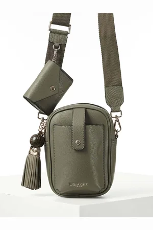 Luella Grey Elise Portrait Camera Cross-Body Black Bagen
