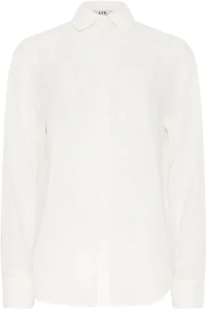 Long Tall Sally Georgette Sheer Shirt38 Høj