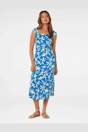 Forever New Tasmin Ruched Midi Dress42