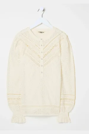 Fat Face FatFace Bea Broderie Top42