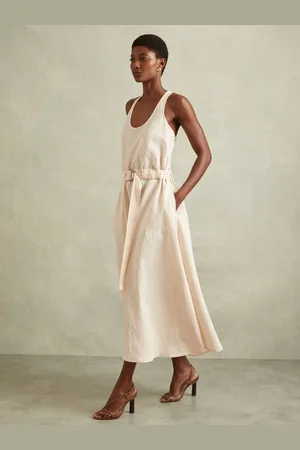 Reiss Tayah Modal Blend Parachute Midi Kjole38