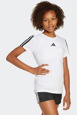 adidas Train Essentials 3 Stripe T-Shirt11 - 12 år (146 - 152cm)