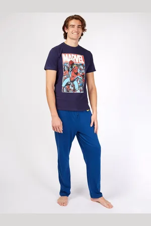 Character Herre Marvel Spiderman Disney 100% bomuldspyjamasL