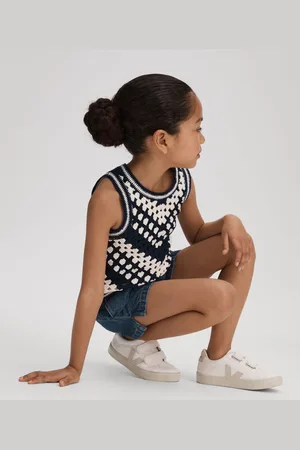 Reiss Marloe Drawstring Denim Shorts10 - 11 år (140 - 146cm)