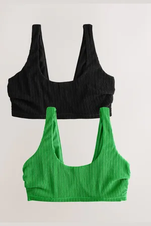 Next DD Rib Afkortet Bikini 2 Pakke90E