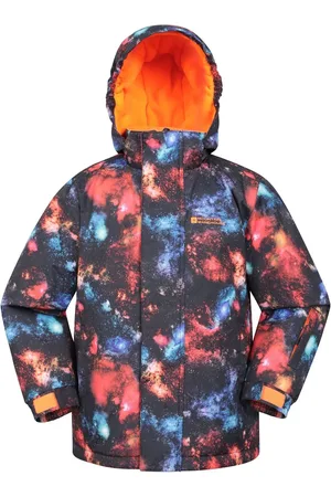Mountain Warehouse Kids Mogal Printed Fleece Lined Snow Ski Jacket3 - 4 år (98 - 104cm)