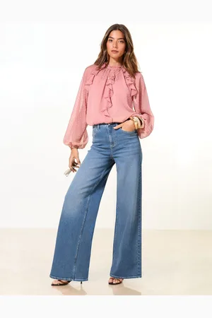 Lipsy London Relaxed Wide Leg Jeans34