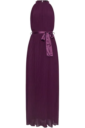 Long Tall Sally Halterneck Pleated Dress46 Høj