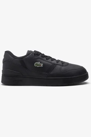 Lacoste White/Green T-Clip Trainers