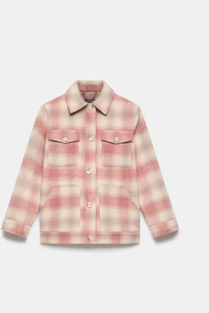 mint&berry Checked Shacketlarge