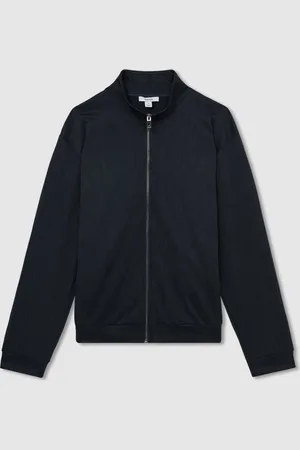 Reiss Aksel Wave-Jacquard Zip-Through JacketXL