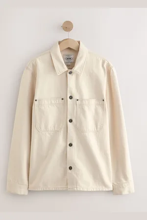 Next 100% Bomuld Twin Pocket Denim ShacketStor