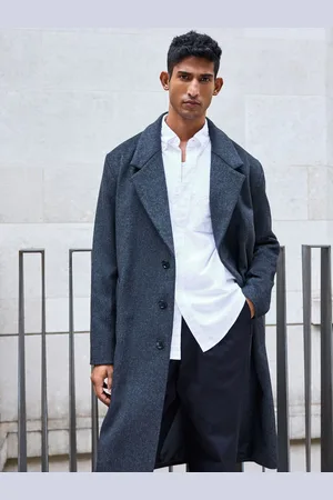 Next Soft Touch Relaxed Epsom Wool OvercoatXL Reg