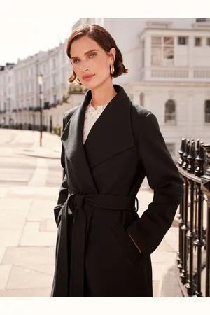 Love & Roses Shawl Krave Belted Coat40