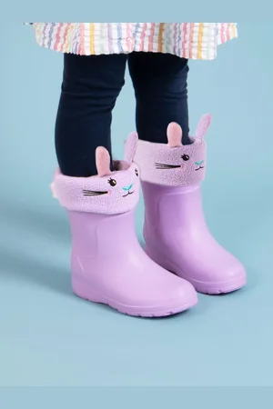 Totes Childrens Bunny Welly Liner Socks