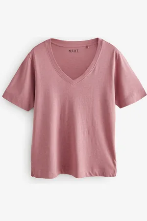 Next Cotton Modal Slouch V-Neck T-ShirtM