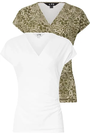Long Tall Sally Wrap T-Shirts 2 Pack46høj