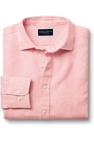 Charles Tyrwhitt Slim Fit Plain Pure 100% Hør SkjorterS