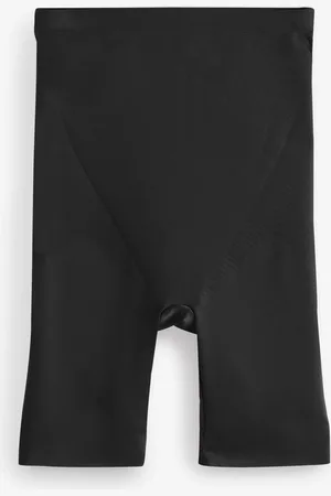 Spanx High Waist Mid Thigh Black Shortssmall