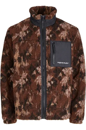 JACK & JONES Printed Teddy Fleece JacketXXL