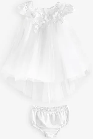 IAME Girls Party White Dress7480cm