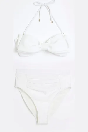 River Island Bow Bandeau Bikini Set 2 Piece38