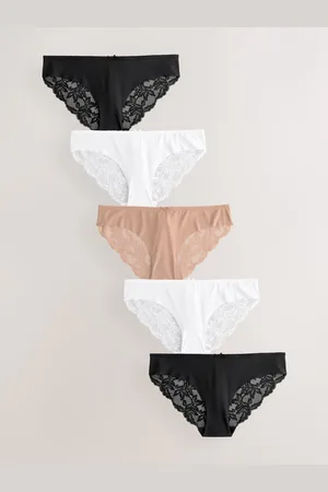 Next No VPL Lace Back Breifs 5 Pack44