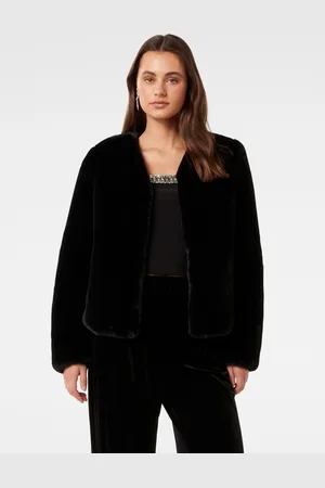 Forever New Lana Faux Fur Coat36