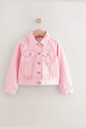 Next Denim Hjerte Western 100% Bomuld Jakke (3-16år)13 år (158cm)