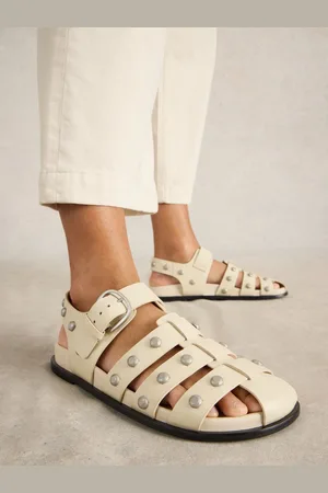White Stuff Helena Studded Fisherman Sandals5