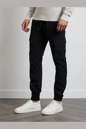 Threadbare Bomuld Slim Fit Cuffed Cargobukser 100% Bomuld BukserXL
