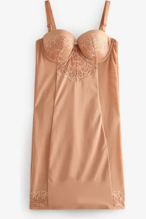 Next Firm Tummy Control underkjole med skål og blonde75DD