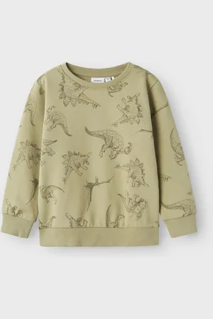 NAME IT Dinosaur Graphic Printed 100% Cotton Sweatshirt2 - 3 år (92 - 98cm)