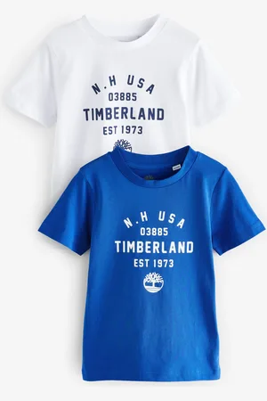 Timberland Logo White T-Shirts 2 Pack104110cm