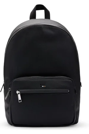 HUGO BOSS Grained Faux-Leather BackpackEn