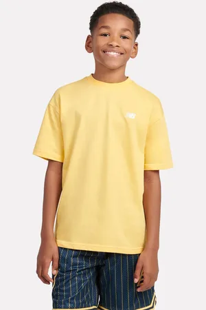 New Balance Kids Jersey Small Logo 100% Cotton T-Shirt166168cm