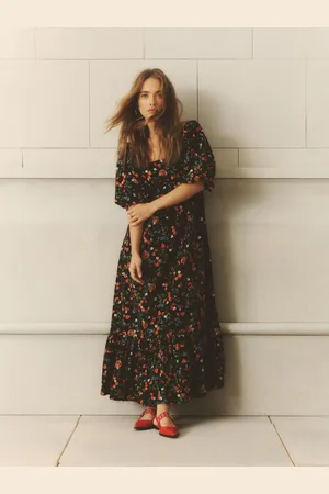 Simply Be Poplin Maxi 100% Bomuld Kjole54