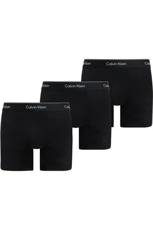 Calvin Klein 3 Pack Bokser Trusser - Ikon Bomuld StrækMiddel