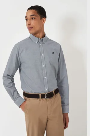 J.Crew Company Pinpoint Puppytooth Oxford Black 100% Cotton ShirtL