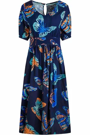 Weird Fish Dilsha Eco Viscose Printed Dress36
