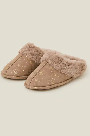Accessorize Foil Star Mule HjemmeskoS