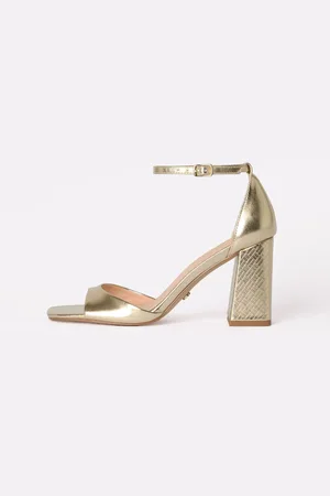 Lipsy London High Block Heel Faux Leather Sandalseu41