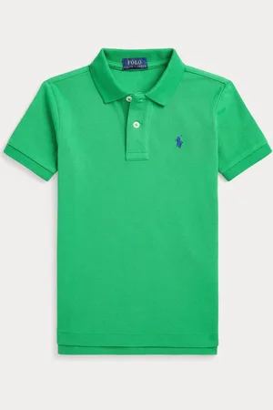Ralph Lauren Drenge The Iconic Pique 100% Cotton Polo-skjorter6 år (116cm)