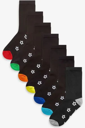 Next Cotton Rich Cushioned Socks 7 PackUK 4-6.5