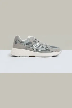 Reiss Volt Nubuck and Mesh Trainers