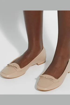 Dune Glows Bow Detail Loaferseu39