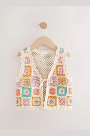 Next Hæklet 100% bomuldsvest (3-16år)146152cm