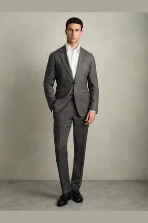 Reiss Degree Wool Blend Suit Trousers Slim-Fit32