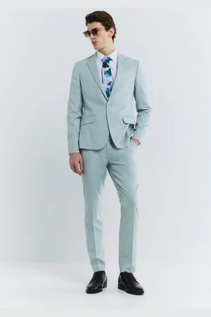 River Island Sort Plain Slim Tux Jakke54 Almindelig (UK 44 R)